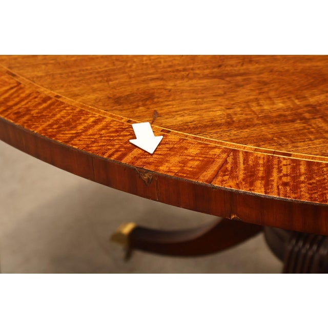 Baker Furniture 'Collectors Edition' Round Mahogany Pedestal Dining Table For Sale - Image 18 of 18