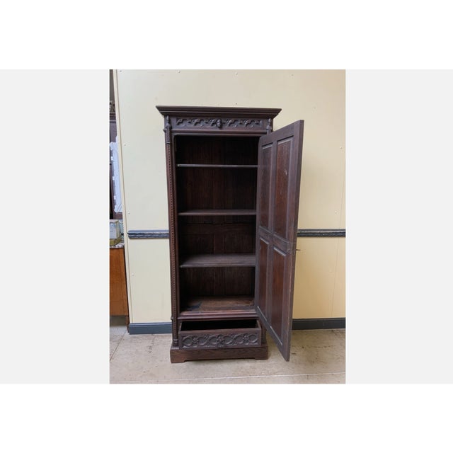 Antique Chinese Sideboard in Oak, 1880 For Sale - Image 3 of 10