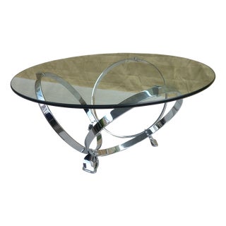 Table Basse in Circles by Knut Hesterberg from Ronald Schmitt, 1960s For Sale