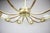 Mid-Century Modern Czechoslovak Brass and Glass 10-Arm Chandelier, 1960s For Sale - Image 6 of 15
