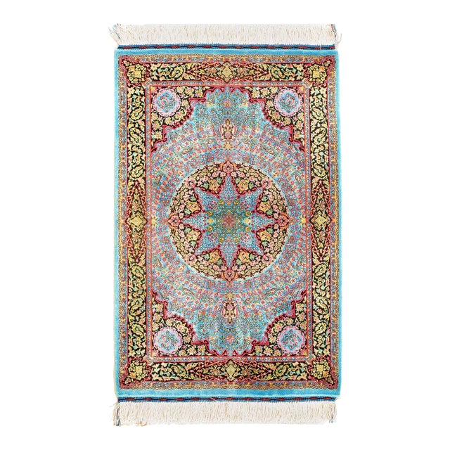 Pasargad DC Exquisite Design Paris Palace Fine Power Loom v. Silk Rug For Sale