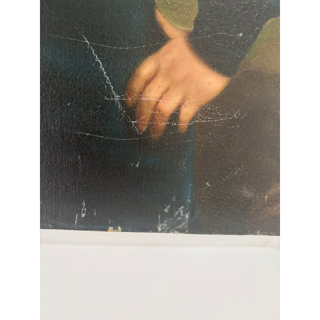 Late 19th Century Paint of Young Boy For Sale - Image 10 of 12
