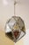 1970s Mirrored Crystal Ceiling Lamp, Italy, 1970s For Sale - Image 5 of 7