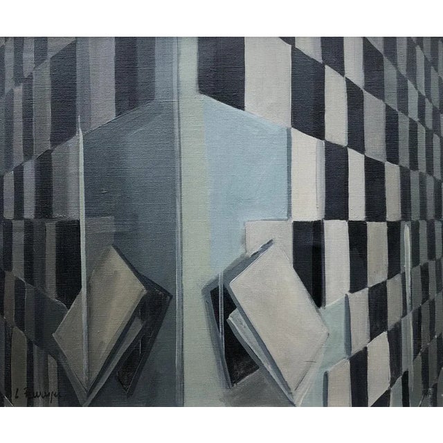 Lison Favarger, Réminiscence II, Oil on Canvas, Framed For Sale - Image 11 of 11