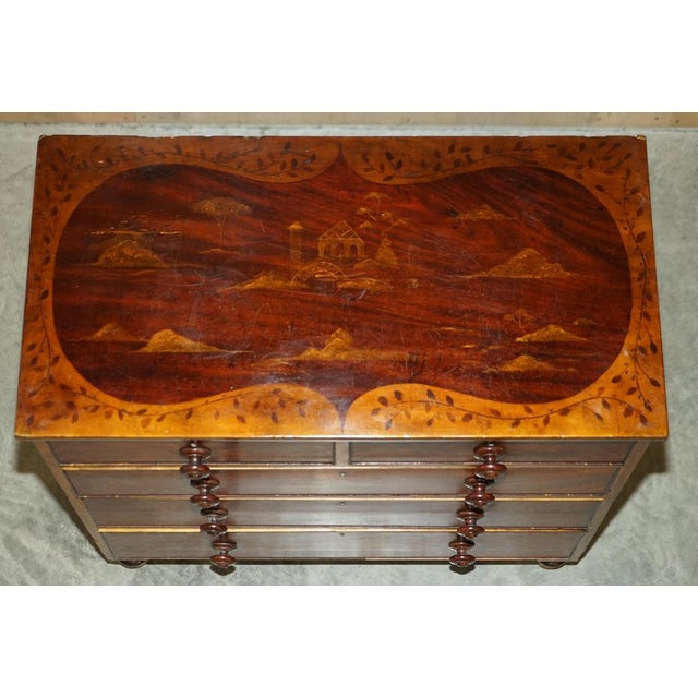 Antique Victorian Chinese Chest of Drawers, 1860 For Sale - Image 14 of 18