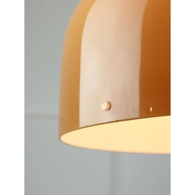 Space Age Brown Pendant Lamp from Guzzini, 1960s For Sale - Image 10 of 18