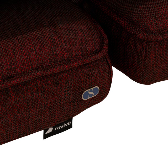 Red DS 450 Fabric Red Two-Seater Sofa For Sale - Image 8 of 12