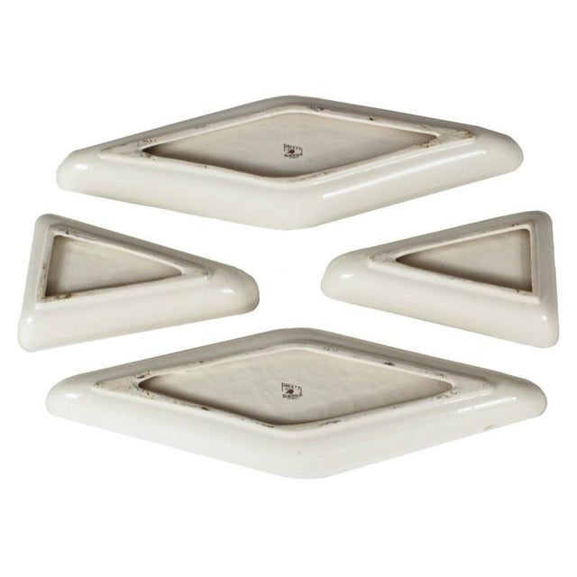 Ivory Vintage Italian Appetizer Server from Pacetti Albisola, 1950s For Sale - Image 8 of 15