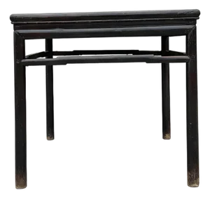 Antique Square Lacquered Tea Table