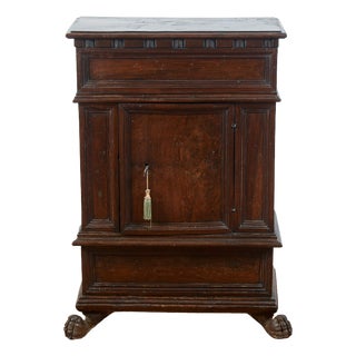 Small Antique Bedside Cabinet For Sale