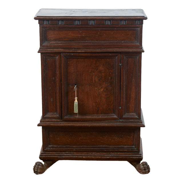 Small Antique Bedside Cabinet For Sale