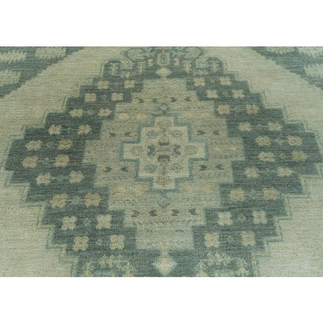 Turkish Oushak Antique Look Rug 8'7" x 10'10" #20048 For Sale - Image 4 of 8