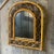 Brown Arched Bamboo and Cane Mirror Wall Mirror For Sale - Image 8 of 8