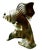 Vintage Bronze Fantail Goldfish Sculpture For Sale - Image 4 of 7