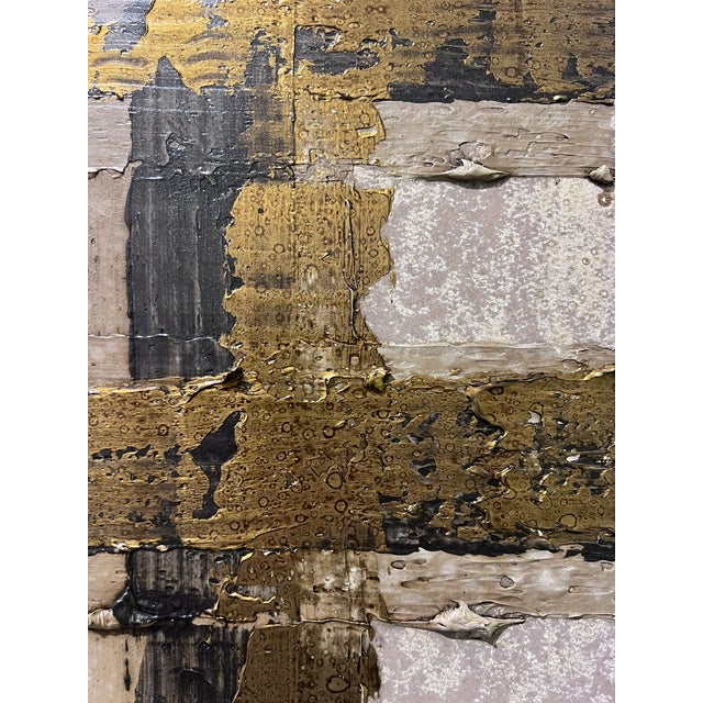 Wood Structure No. 2 - Original Abstract Painting by J. Kent Martin For Sale - Image 7 of 9