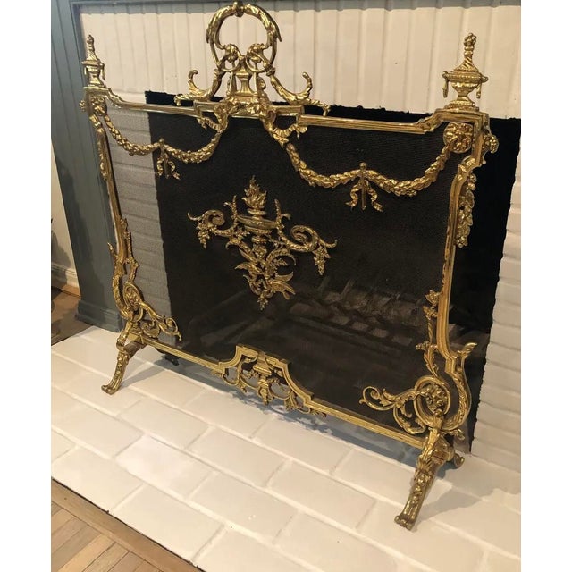 This unique fire screen will come to be an heirloom, not because of its price but because of its timeless style, exquisite...