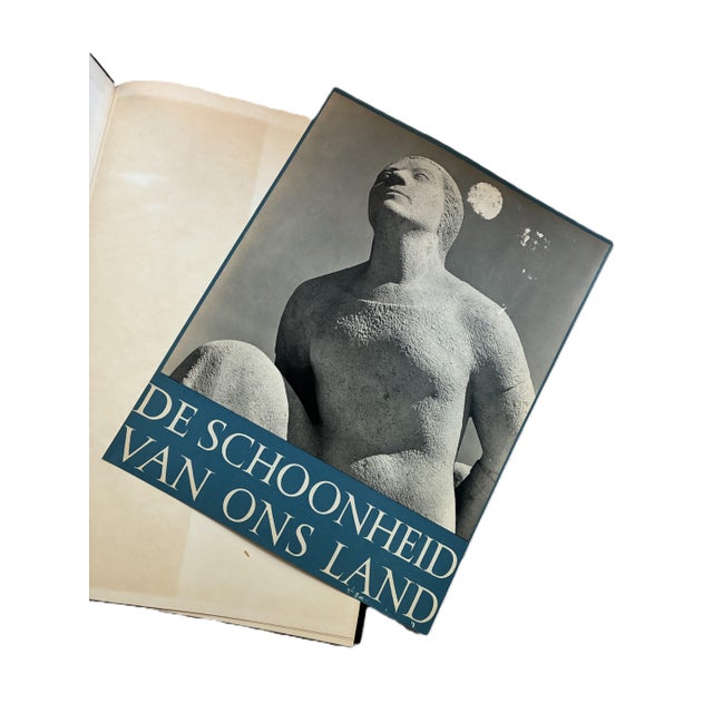 1950s European Dutch Sculpture Art Book / 1900s History of Statues in the Netherlands / Art Coffee Table Book For Sale In Cleveland - Image 6 of 15