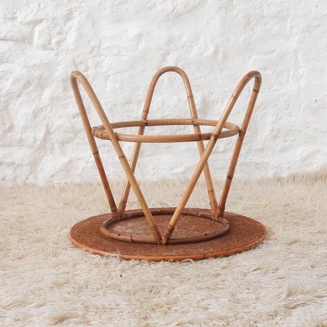 Mid-Century Modern Bamboo Coffee Table, France, 1960s For Sale - Image 12 of 13