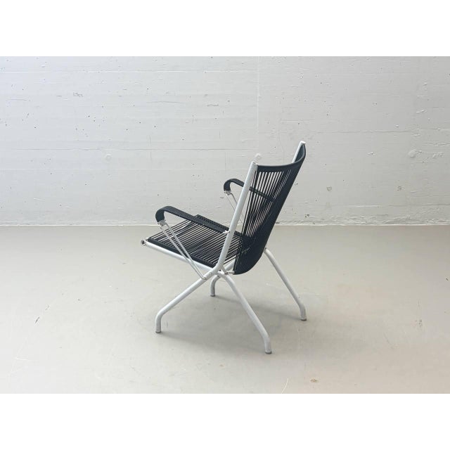 Folding Lounge Chair by André Monpoix, France, 1950s For Sale - Image 11 of 16