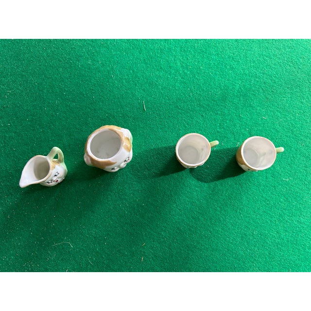 Children's Vintage Nippon Kewpie Child's Tea Set - Set of 7 For Sale - Image 3 of 4