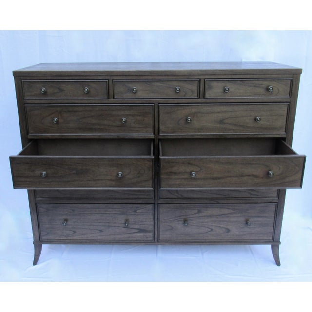 Arhaus Furniture Custom, "Pearson," 11-Drawer Highboy Chest, Dresser For Sale In Rochester - Image 6 of 18
