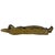 20th Century Antique Chinese Handcrafted Brass Reclining Buddha Statue For Sale - Image 9 of 9