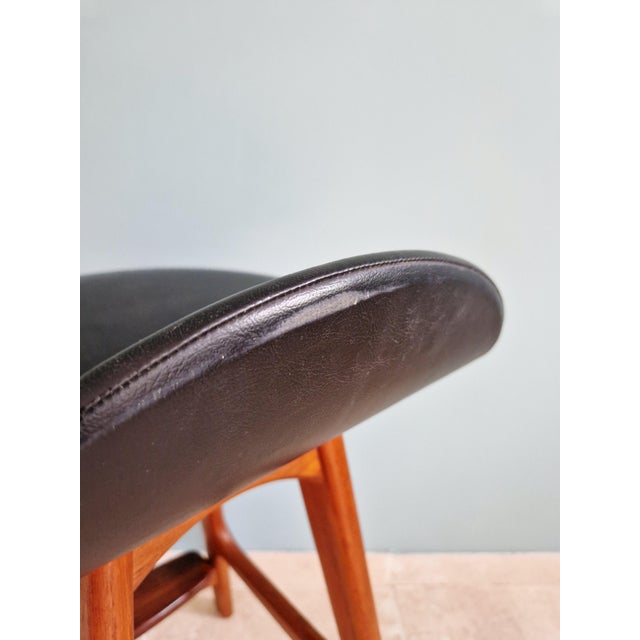 Scandinavian Model OD61 Stool in Teak by Erik Buch for OD Møbler, Denmark, 1960 For Sale - Image 12 of 15