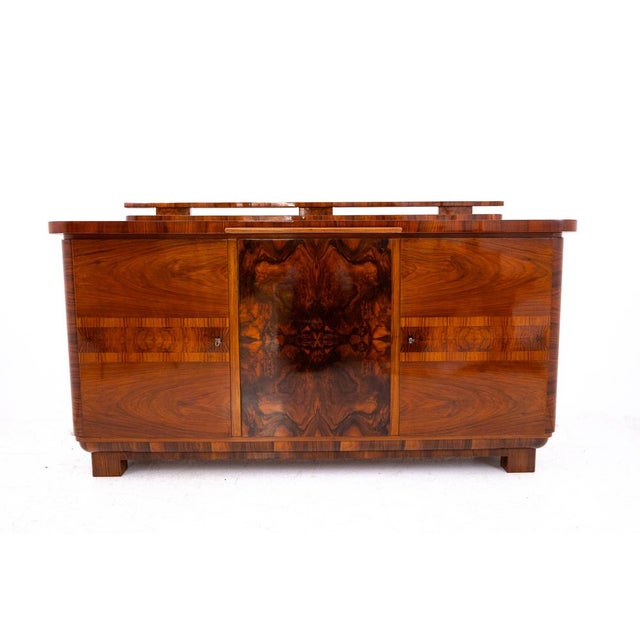 Vintage Art Deco Buffet, Poland, 1920 For Sale - Image 15 of 18