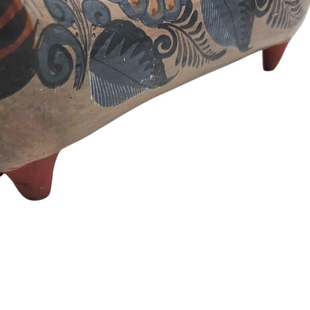 Mid-Century Tonalá Pottery Dachshund Folk Art Sculpture 13" Mexico For Sale - Image 15 of 17