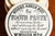 Wonderful Woods Areca Nut Antique Porcelain Lidded Pot Jar Advertising Toothpaste Bathroom Vanity Home Decor For Sale - Image 4 of 8