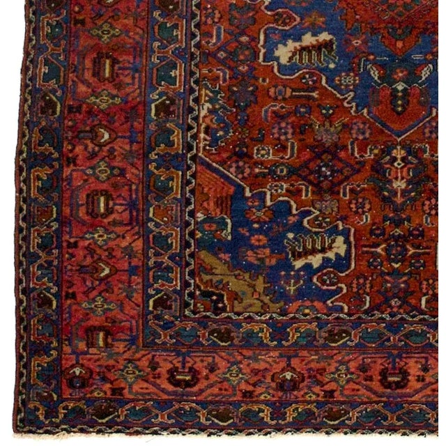 Early 20th Century Fine Antique Persian Malayer Rug 4'10" X 6’1" For Sale - Image 5 of 5