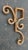 Gothic Share Large Antique 1800s Cast Iron Architectural Salvage Corbel Bracket Church Sconce For Sale - Image 3 of 7