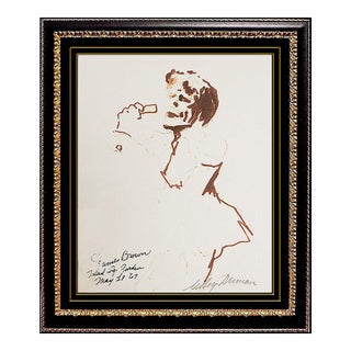 Late 20th Century James Brown Live at The Garden, LeRoy Neiman For Sale