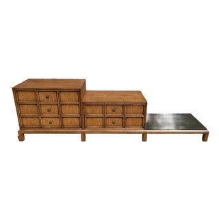 Henredon Custom Folio Three Tiered Modular Dresser For Sale