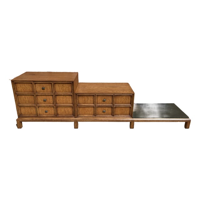 Henredon Custom Folio Three Tiered Modular Dresser For Sale