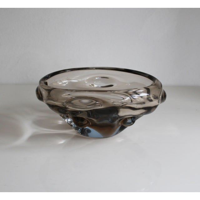 1960s Art Glass Pattern 5954 Bowl by Jan Beránek for Skrdlovice, 1959 For Sale - Image 5 of 9