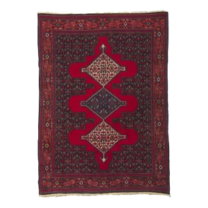 Vintage Persian Senneh Rug, 03'08 X 05'01