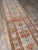 A gorgeous antique Persian Heriz runner rug. This beautiful Heriz runner offers a fabulous color palette of ocean blue,...