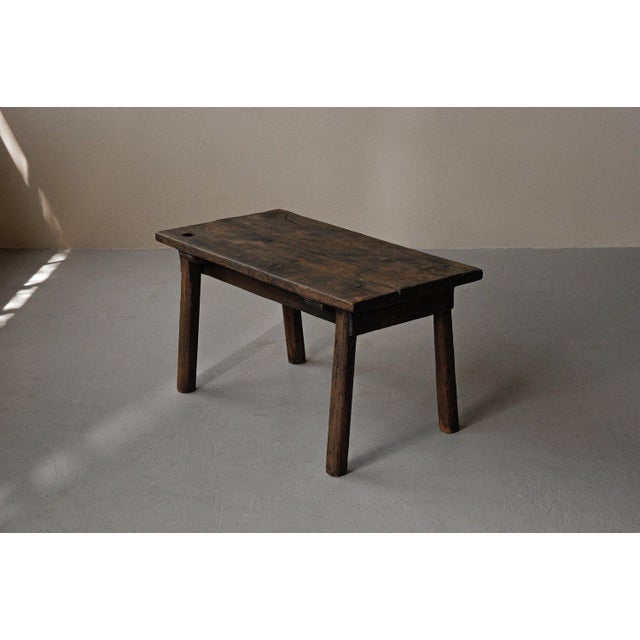 Folk Art Rustic Farmhouse Dining Table, France, 1950s For Sale - Image 9 of 14