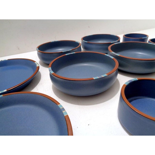 Dansk Mesa Sky Blue Bowl Plates Ramekins Dinnerware Set Chairish