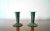 Pair of 1980's Memphis style candlesticks for sale. Made of solid marble and lucite, and in excellent condition. The...