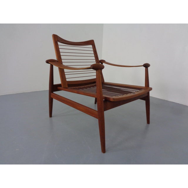 Teak Model 133 Armchair by Finn Juhl for France & Son, Denmark, 1960s For Sale - Image 15 of 18