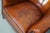 Set of Vintage Dutch Cognac Colored Leather Club Chairs For Sale - Image 5 of 17