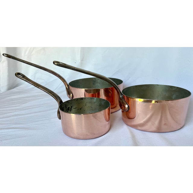 We recently acquired the lifetime personal copper collection of a professional chef. The pans are of the highest quality...