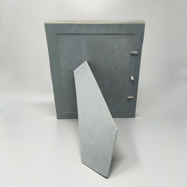 Italian Photo Frame in Silver Plated, 1970s For Sale - Image 4 of 7