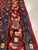 Antique Persian Tabriz Carpet, Wine Red, Ivory, Navy, Handmade Oriental Rug For Sale - Image 13 of 16
