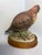 Andrea by Sadek Porcelain Bird Figurine Female & Chick Bobwhite Quail Wood Base For Sale - Image 9 of 11