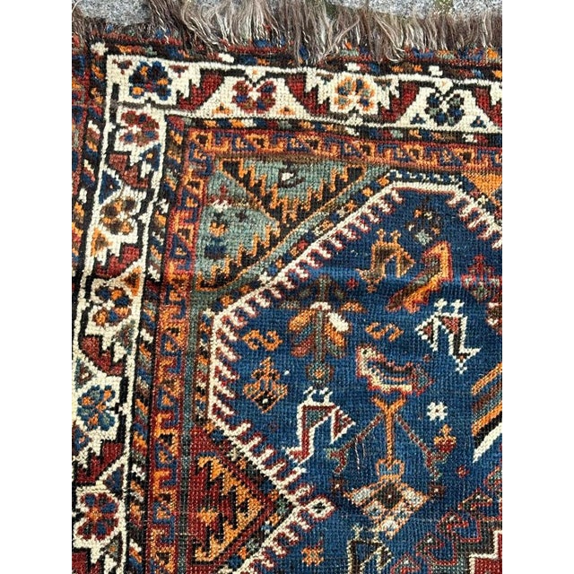 Antique Tribal Shiraz Rug, 1920s For Sale - Image 6 of 18
