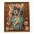 Antique Victorian Scrapwork Floral Chromolithograph Collage Framed Folk Art For Sale