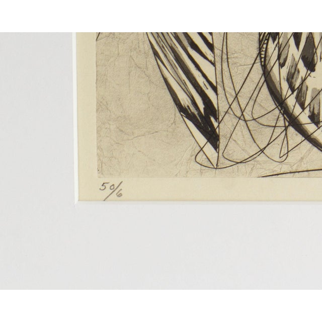 1944 Abstract Etching by Daniel Philip Platt For Sale In Indianapolis - Image 6 of 8